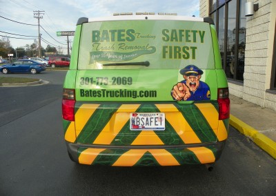 Bates Trucking Safety Unit Wrap