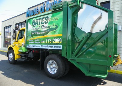 Bates Trucking Show Truck Wrap